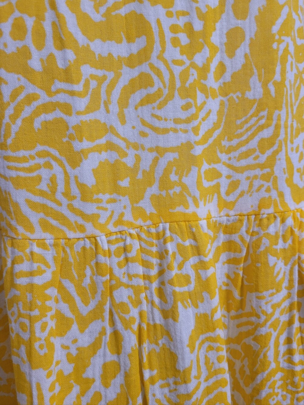 Sonoma Midi Sleeveless Sundress - Sz L, Lemon Yellow, NWT - Picture 3 of 11